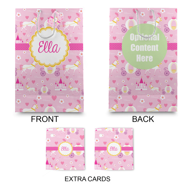 Princess Carriage Large Gift Bag - Approval
