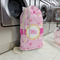 Princess Carriage Large Laundry Bag - In Context
