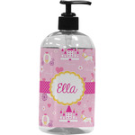 Princess Carriage Plastic Soap / Lotion Dispenser (16 oz - Large - Black) (Personalized)
