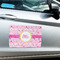 Princess Carriage Large Rectangle Car Magnets- In Context