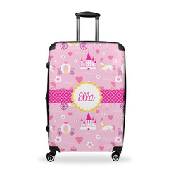 Princess Carriage Suitcase - 28" Large - Checked w/ Name or Text