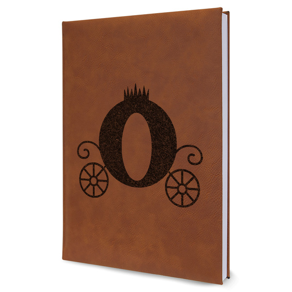 Custom Princess Carriage Leather Sketchbook - Large - Single Sided