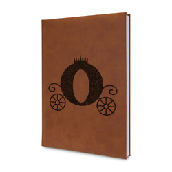 Princess Carriage Leather Sketchbook - Small - Double Sided (Personalized)