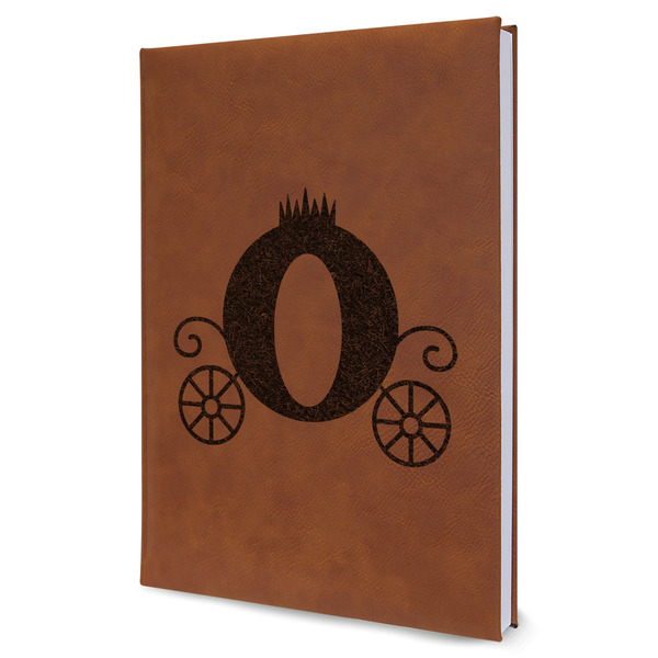 Custom Princess Carriage Leatherette Journal - Large - Single Sided