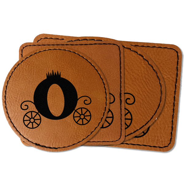 Custom Princess Carriage Faux Leather Iron On Patch
