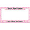 Princess Carriage License Plate Frame Wide