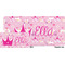Princess Carriage License Plate (Sizes)