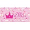 Princess Carriage Front License Plate (Personalized)