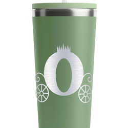 Princess Carriage RTIC Everyday Tumbler with Straw - 28oz - Light Green - Single-Sided