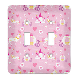 Princess Carriage Light Switch Cover (2 Toggle Plate)
