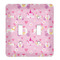 Princess Carriage Light Switch Cover (2 Toggle Plate)