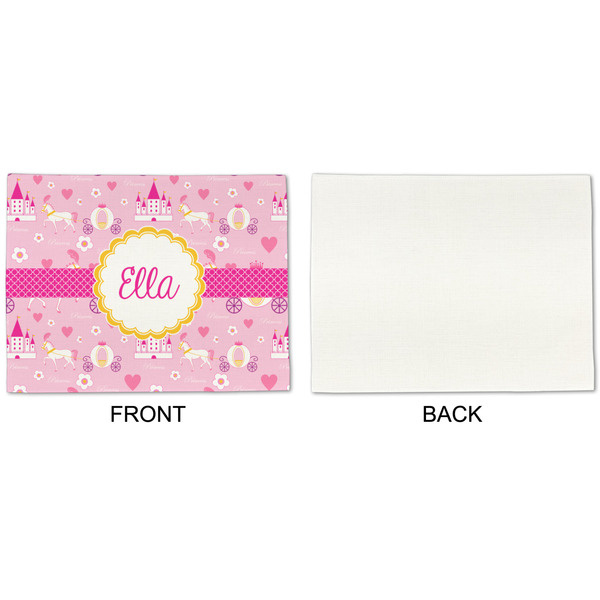Princess Carriage Linen Placemat - APPROVAL Single (single sided)