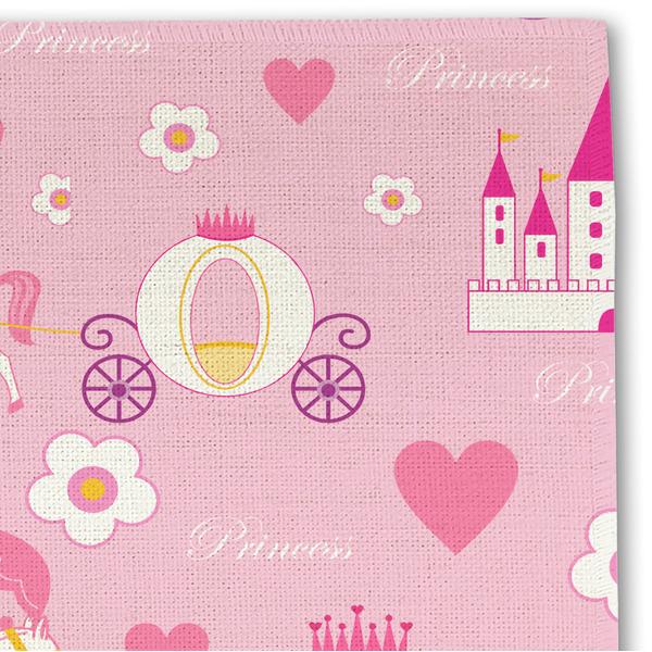 Princess Carriage Linen Placemat - DETAIL