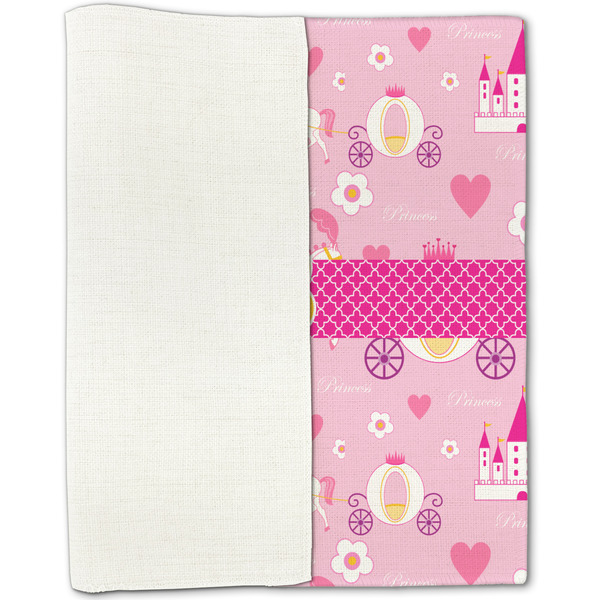 Princess Carriage Linen Placemat - Folded Half