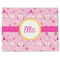 Princess Carriage Single-Sided Linen Placemat - Single w/ Name or Text