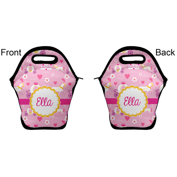 Princess Carriage Lunch Bag - Front and Back