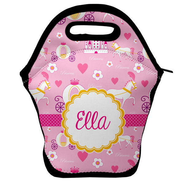 Custom Princess Carriage Lunch Bag w/ Name or Text