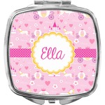Princess Carriage Compact Makeup Mirror (Personalized)