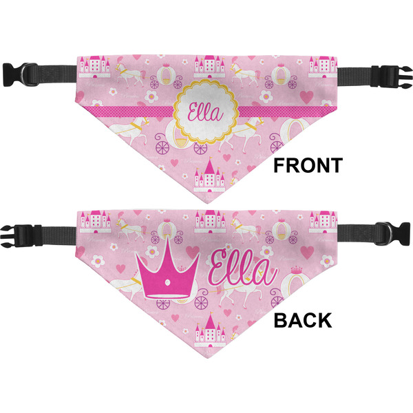 Princess Carriage Medium Dog Bandana Approval