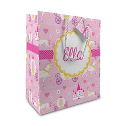 Princess Carriage Medium Gift Bag (Personalized)