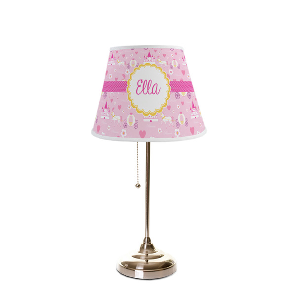 Princess Carriage Poly Film Empire Lampshade - On Stand