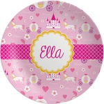 Princess Carriage Melamine Plate (Personalized)