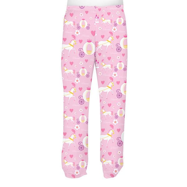 Princess Carriage Men's Pjs Back - on model