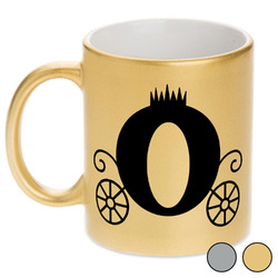 Princess Carriage Metallic Mug (Personalized)