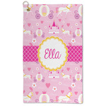 Princess Carriage Microfiber Golf Towel (Personalized)