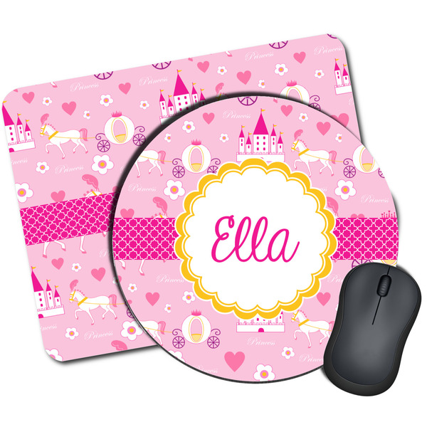 Custom Princess Carriage Mouse Pad (Personalized)
