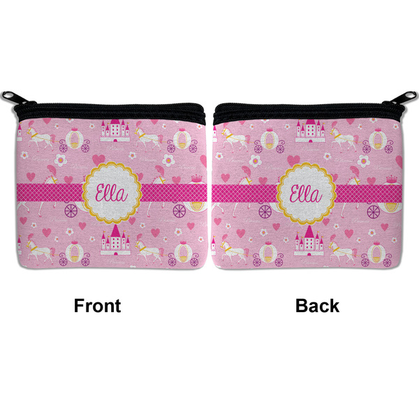 Princess Carriage Neoprene Coin Purse - Front & Back (APPROVAL)