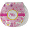 Princess Carriage Burp Pad - Velour w/ Name or Text