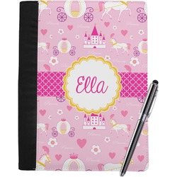 Princess Carriage Notebook Padfolio - Large w/ Name or Text