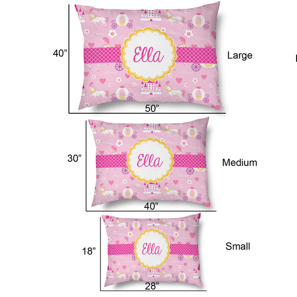 Princess Carriage Outdoor Dog Beds - SIZE CHART