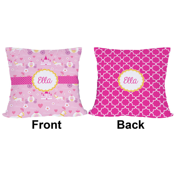 Princess Carriage Outdoor Pillow - 16x16