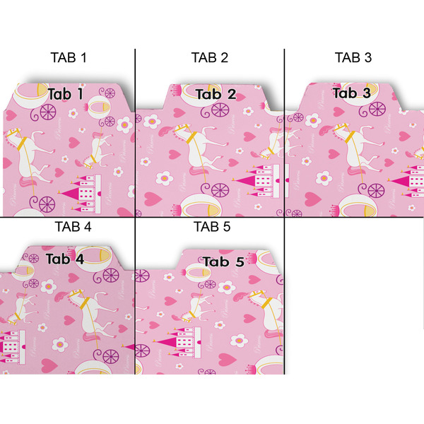 Princess Carriage Page Dividers - Set of 5 - Approval