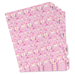 Princess Carriage Binder Tab Divider Set (Personalized)