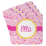 Princess Carriage Paper Coasters w/ Name or Text
