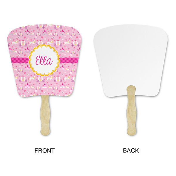 Princess Carriage Paper Fans - Approval