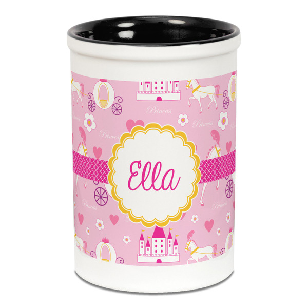 Princess Carriage Pencil Holder - Black