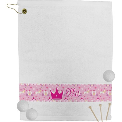 Princess Carriage Golf Bag Towel (Personalized)