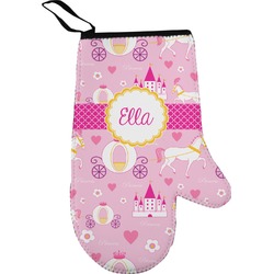 Princess Carriage Right Oven Mitt (Personalized)