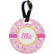 Princess Carriage Personalized Round Luggage Tag