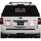 Princess Carriage Personalized Square Car Magnets on Ford Explorer