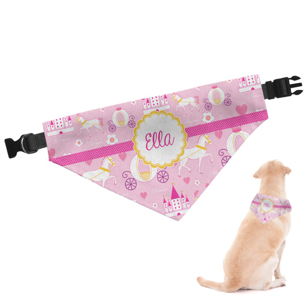 Custom Princess Carriage Dog Bandana - Large (Personalized)
