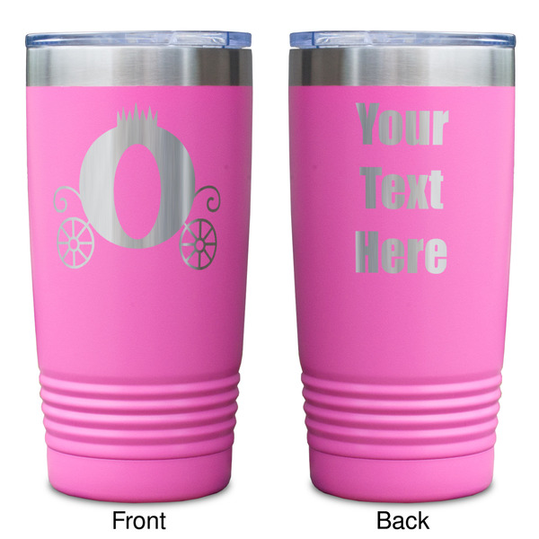 Princess Carriage Pink Polar Camel Tumbler - 20oz - Double Sided - Approval