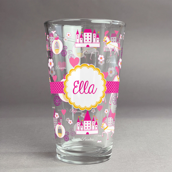 Custom Princess Carriage Pint Glass - Full Print (Personalized)