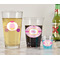 Princess Carriage Pint Glass - Two Content - In Context