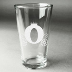 Princess Carriage Pint Glass - Engraved