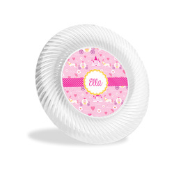 Princess Carriage Plastic Party Appetizer & Dessert Plates - 6" (Personalized)